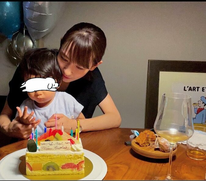 小池徹平の妻・永夏子、夫と息子達に感謝した誕生日を回想「本当に最高の時間」 1枚目