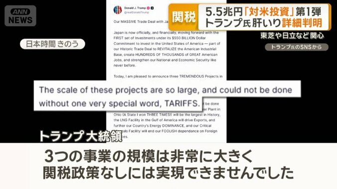 トランプ大統領のSNSから