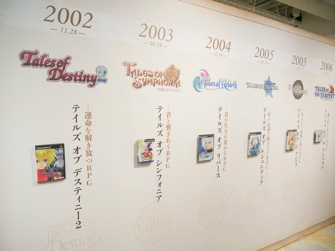 【写真・画像】『テイルズ オブ』シリーズ30年の歩みを振り返る展示の数々!「TALES OF 30th MUSEUM」会場レポート 4枚目