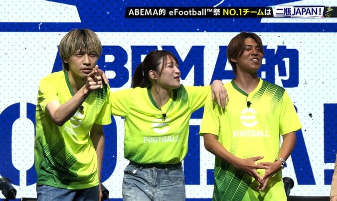 優勝にご満悦な二瓶JAPAN