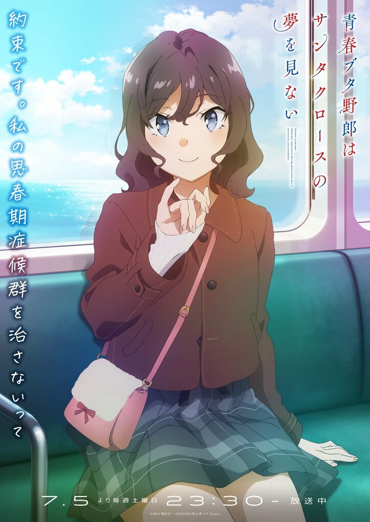 アニメ『青春ブタ野郎はサンタクロースの夢を見ない』マイスチューデント編ビジュアル