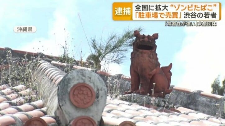 10人の逮捕者を出している沖縄県