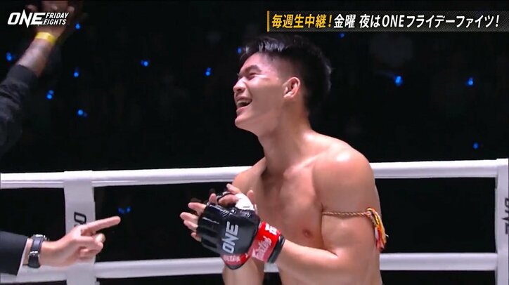 「今のは何だ？」「もうダメだ！」速すぎて実況困惑の衝撃KO 若干20歳のファイターが手にした破格の勝利ボーナスに驚きも