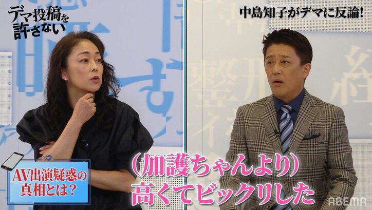 中島知子、セクシービデオ出演のオファー明かす「6000万円ぐらいで」「加護ちゃんより高くてビックリした」 2枚目