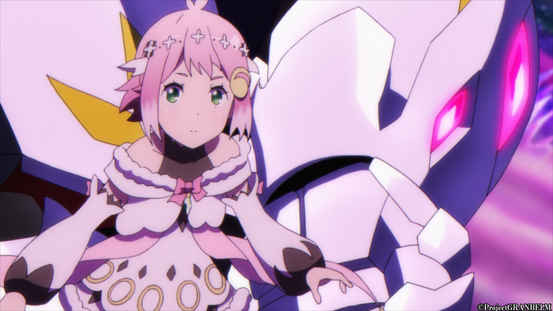 アニメ グランベルム 第12話 あらすじ 先行カット公開 ビームに飲み込まれてしまう新月 ニュース Abema Times