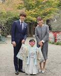  本田朋子、七五三での家族写真を公開「ポージングも頑張りました笑」 
