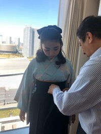 市川門之助『娘の卒業』