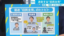 統一会派か分党か、迷走する“旧民主党”に再分裂の懸念「この有り様では与党監視の役割果たせない」