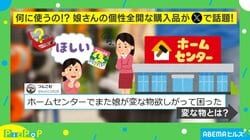 投稿者「娘が変な物欲しがって困った」ホームセンターで購入した“個性全開”な品が話題