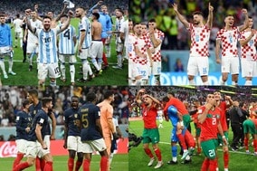 【W杯】出揃った4強、必見の好カードを海外展望　「神VS魔法使い」「砂嵐VS王者」