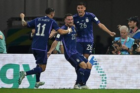 【W杯】アルゼンチン、待望の先制ゴール！　マック・アリスターが右足弾…メッシPK失敗の不穏ムード払拭