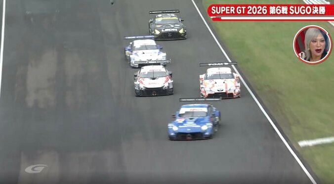 激狭SUGOで衝撃…4ワイド大混戦から驚異のアタック「300もどっち行っていいか…」GT最速男も驚きの瞬間 4枚目
