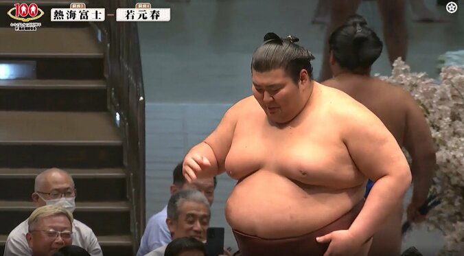 笑顔がこぼれた熱海富士