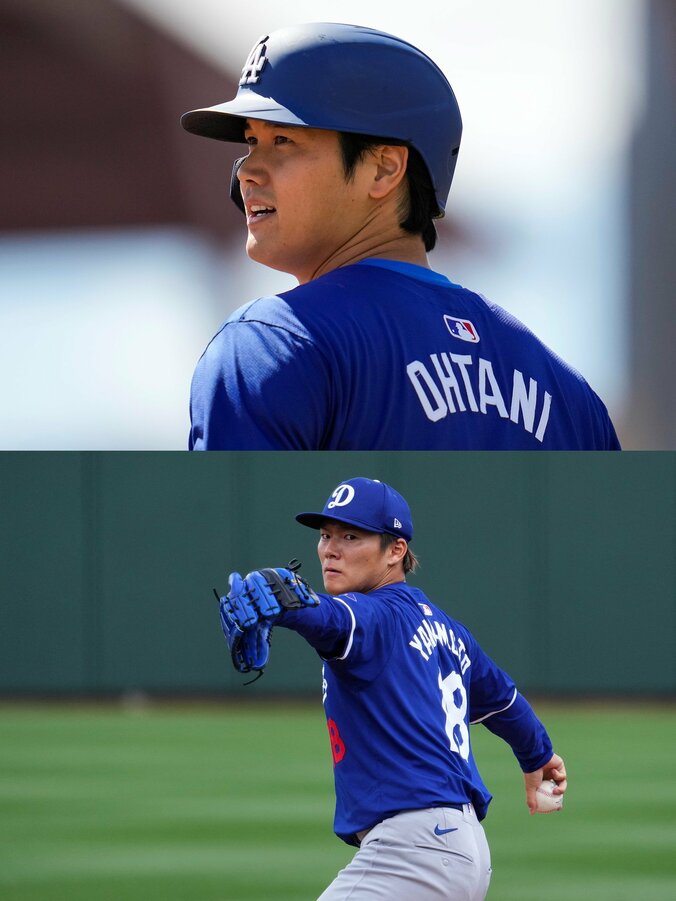 【写真・画像】山本由伸、実戦2戦目はほろ苦マウンドに 大谷翔平との初コンビも3回6安打5失点、4奪三振も3四球「ダメなところが多かった」　1枚目