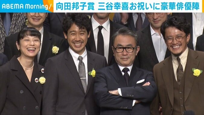 「受賞のお祝いなんだよ」三谷幸喜、大泉洋にツッコミ 『鎌倉殿の13人』キャスト陣集結 1枚目