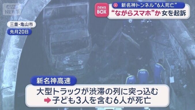 新名神高速 6人死亡事故