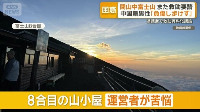 富士宮ルートの8合目にある山小屋