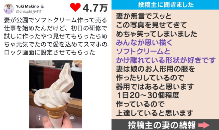 投稿主への取材