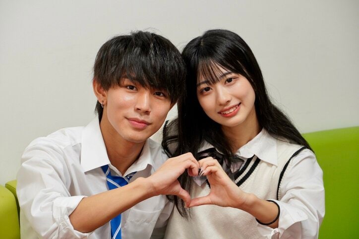 理想のカップル像は“れんゆな”! ゆづき(大嶺夢月希)&さつき(長濱薩生)「お互いを高めあえる存在になりたい」『今日好き』夏休み編2023カップルインタビュー