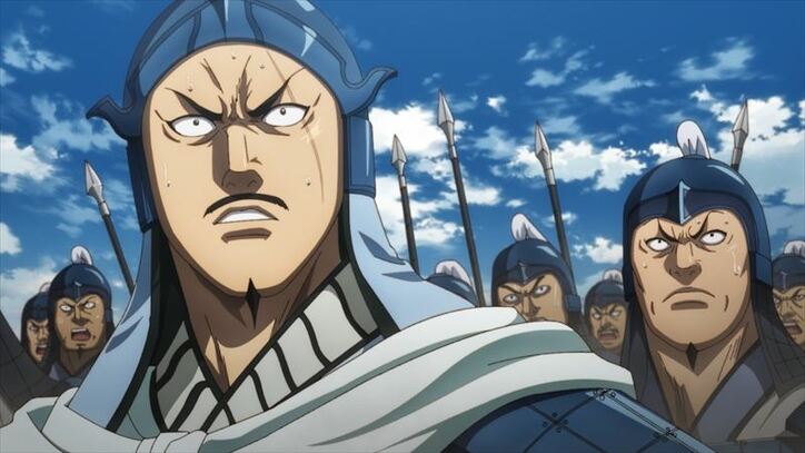 アニメ「キングダム」魏の将軍・凱孟と信の一騎打ち！4期7話先行カット・あらすじ公開
