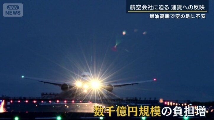 燃油高騰による業界全体の負担