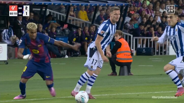 【映像】エラシコで股抜き縦突破の瞬間