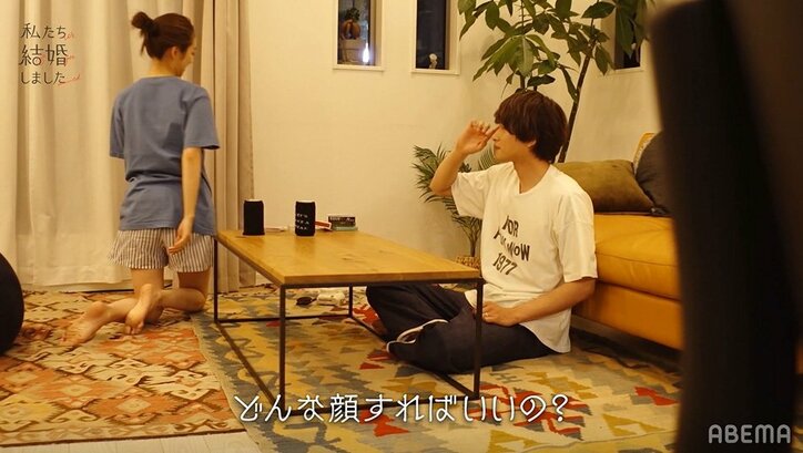 白洲迅、堀田茜に膝枕!下から愛おしそうに見つめ…「どんな顔すればいいの?」『私たち結婚しました』第9話