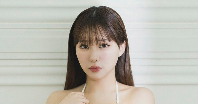 田中美久、白水着で“シンプルイズベスト”なグラビア ヤンマガWebカット公開