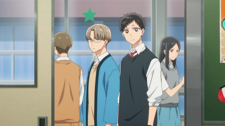 大喜と匡のやり取りを見守る雛と菖蒲…！『アオのハコ』26巻表紙に「めちゃ良き景色」