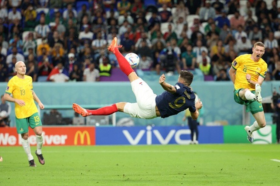 ［W杯マッチ05］わずか5分間で逆転に成功。オーストラリアの希望絶つ　ジャイキリ起こさせないフランスが“ベンゼマ不在”でも大量得点で連覇に前進