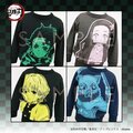 「鬼滅の刃」デザインスウェット4種の予約販売が開始 ファッションブランド「OJICO」コラボ