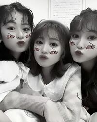 「ありかしか勝たん」「天使が三人かわいすぎ」莉子＆香音＆古田愛理の3ショットにファン絶賛