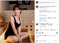 兒玉遥の“整い中”汗だくショットを公開しファン悶絶「内面から美しさが溢れてます」「一緒に汗かきたい」