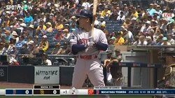 吉田正尚、今日も打った 第2打席に技ありセンター前ヒットで5試合連続安打 5月は16試合目でヒットなしはわずか3試合