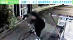 盗もうとした自転車に跨るも思わぬ誤算 “フラフラ運転”の一部始終