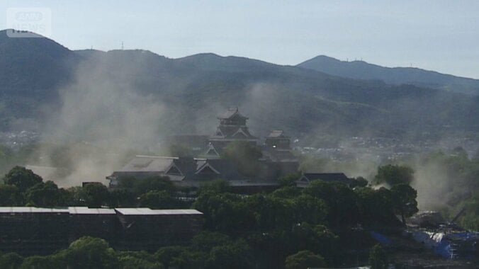 【報ステ解説】“復旧途中”の熊本城…被害再び　10年前の地震との関連は？ 1枚目