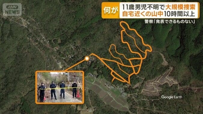 捜索現場