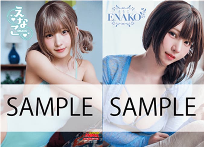 ローソン・HMV限定クリアファイル特典：えなこ両面クリアファイル　A柄