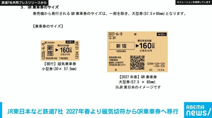 鉄道7社共同プレスリリースから