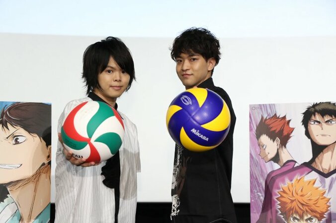 劇場版総集編『ハイキュー!! 才能とセンス』村瀬 歩、石川界人登壇の公開記念舞台挨拶レポート 1枚目