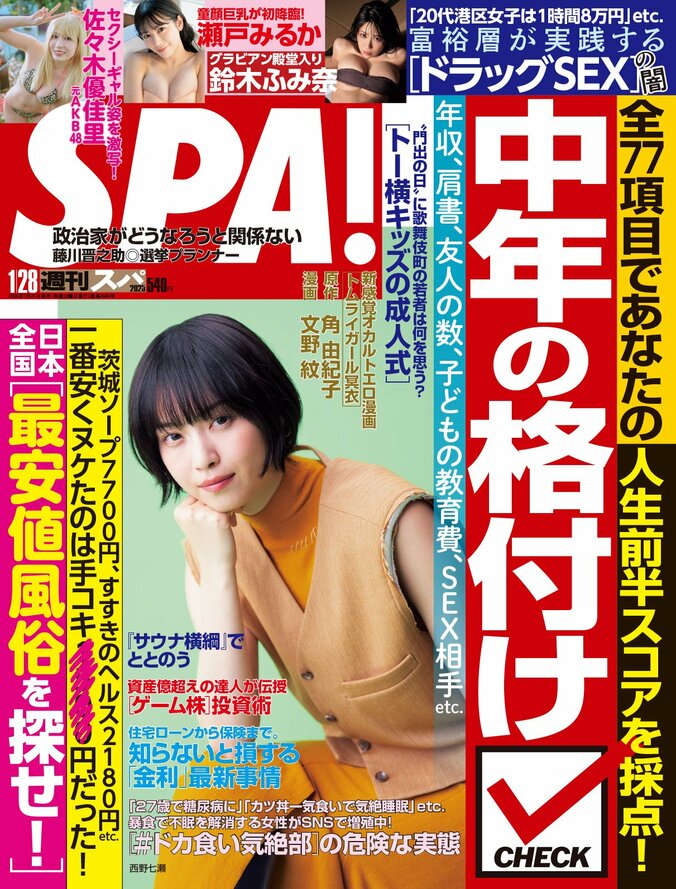 元AKB48佐々木優佳里 清楚なイメージから一転、人生初のギャルに 『週刊SPA！』登場 2枚目
