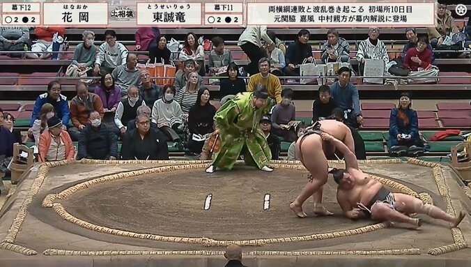 巨体をぶん回す驚異のパワー