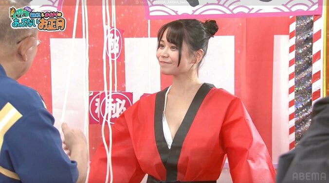 “セクシーくじびき”のご褒美シーン