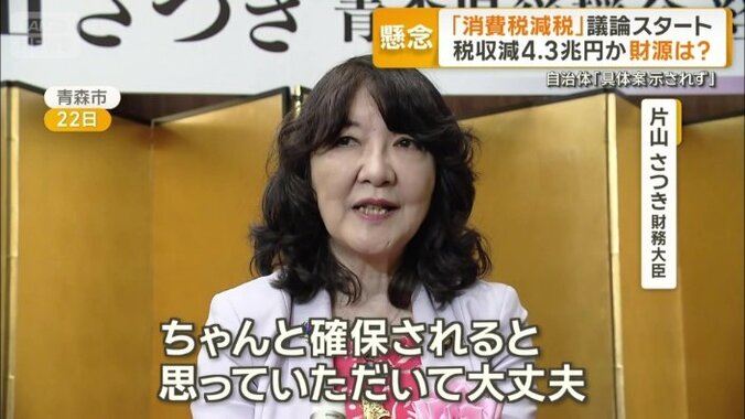 片山さつき財務大臣