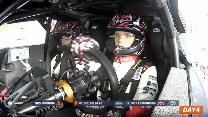 ギャラリー騒然！世界ラリーで「めちゃ滑ってる」 “予期せぬ事態”に観客慌てる…開幕戦で捉えたあわやの一幕 3枚目