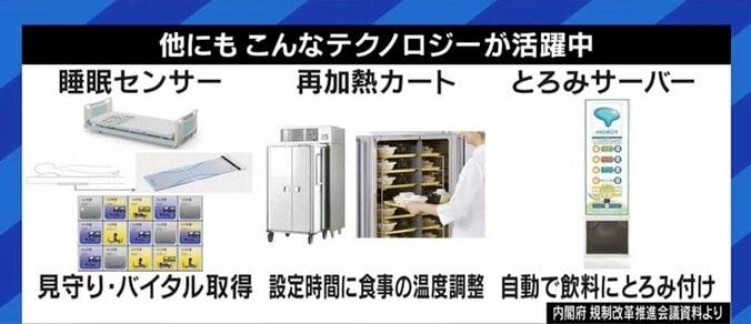 EXITりんたろー。も懸念…ITで“生産性”向上、“介護職員1人で4人の入所者の対応を可能に”報道に、現場の思いは 2枚目