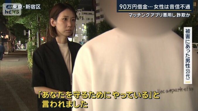 被害にあった男性