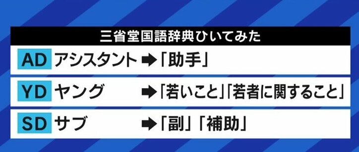 「AD」の呼称変更、テレビ番組の制作現場は困惑?…カンニング竹山「仕事の中身が昔と同じままでは、誰もなろうとは思わない」