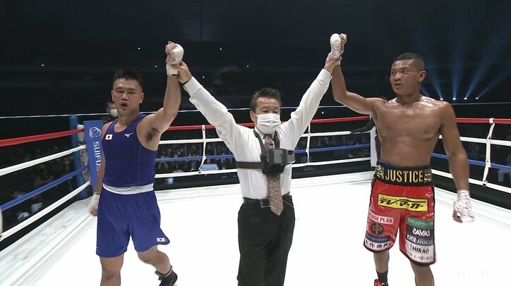 渡嘉敷勝男、「LEGEND」レフェリーで“まさか”の転倒 「見たことない景色が見れた」会場から笑いも…