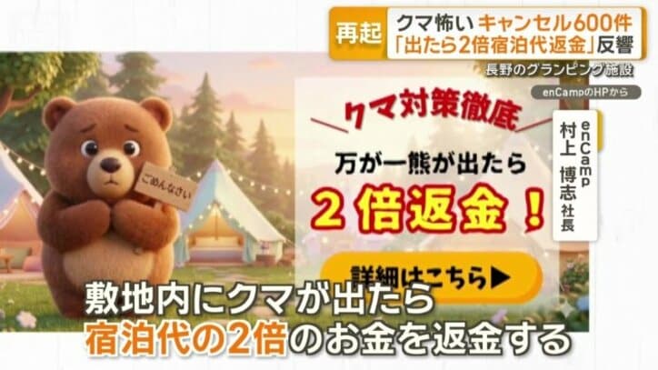 先月から始めたキャンペーン